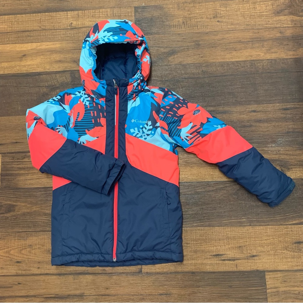 COLUMBIA Girls HORIZON RIDE II JACKET Winter Coat Size S (6/7) Colored
